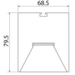 AL2-S68 Alinya2 S68 – Linear Extrusion Fitting - Image 4