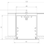 Alinya R68 – Recessed LED Extrusion - Image 3