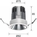 DLTR Pisces Low Glare Tiltable Downlight - Image 2