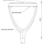 FLE9Y – LED Poletop – Y Shaped - Image 2