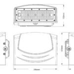 Caspian WLLE01 – LED Exterior Wall Light - Image 4